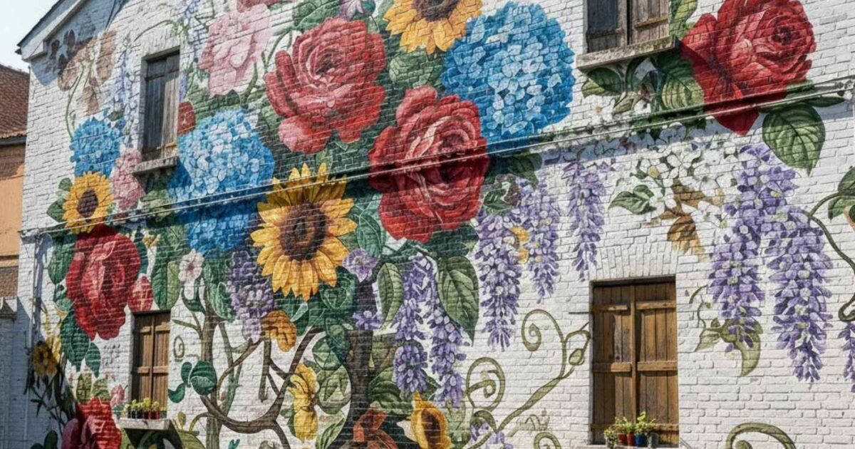 Flower Mural