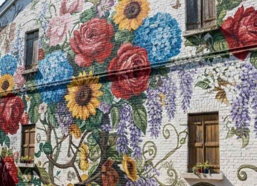 Flower Mural