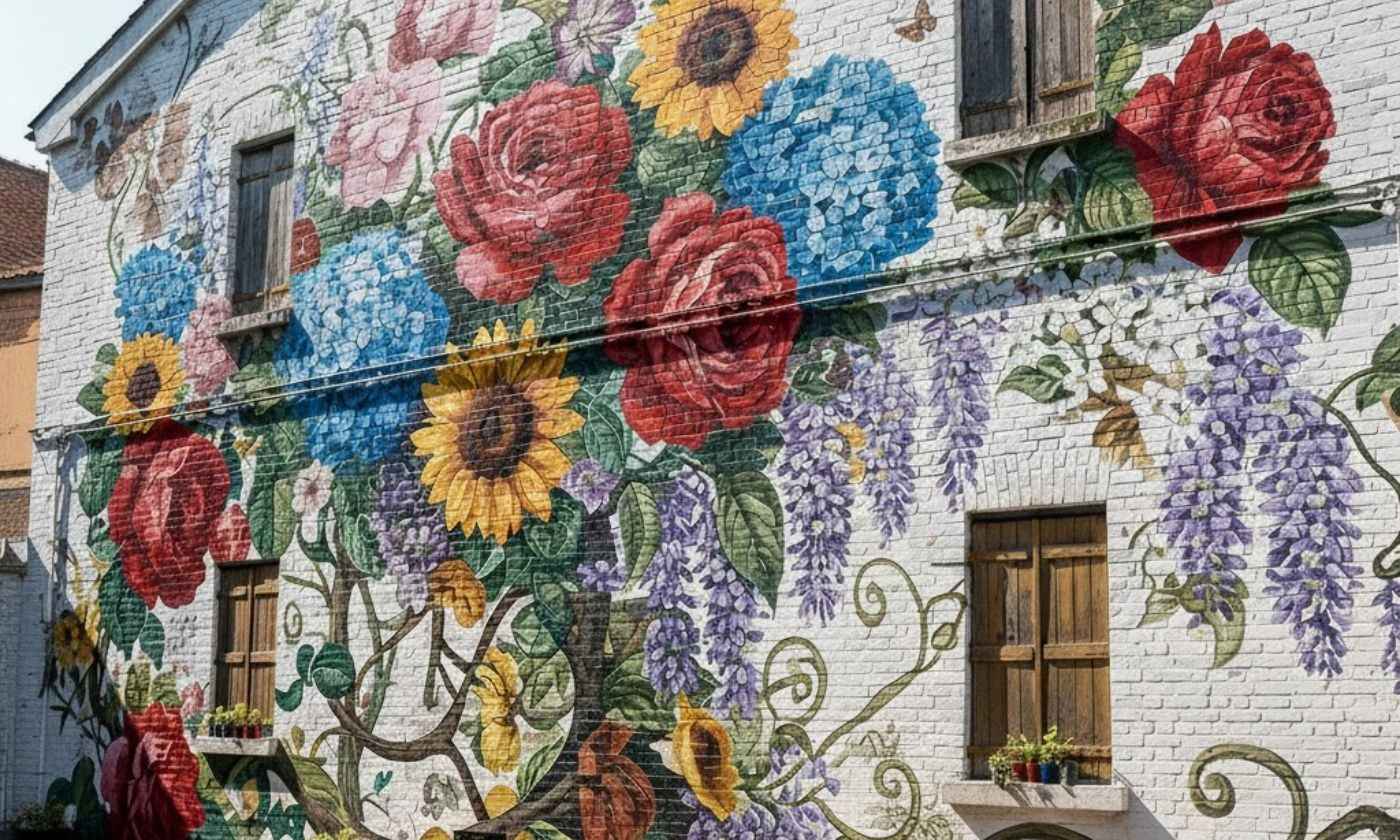 Flower Mural