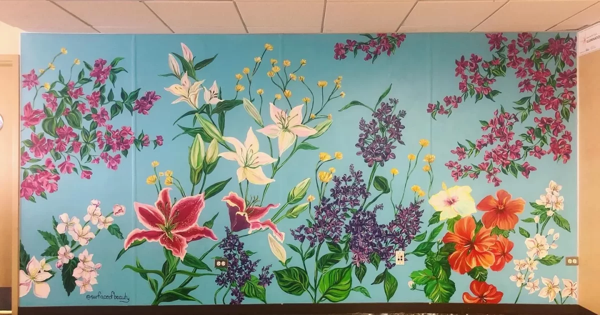 Mural Inside a building