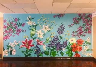 Mural Inside a building