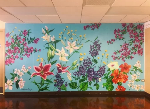 Mural Inside a building
